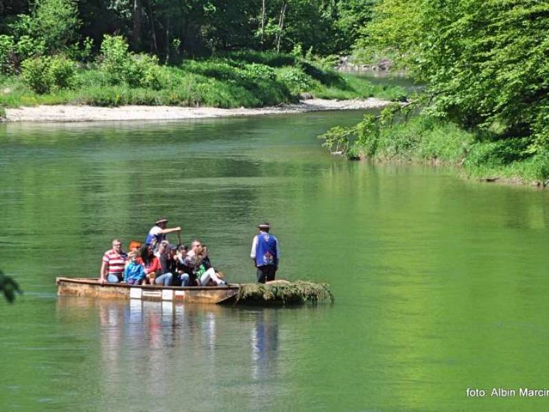 Pieniński spływ przełomem Dunajca
